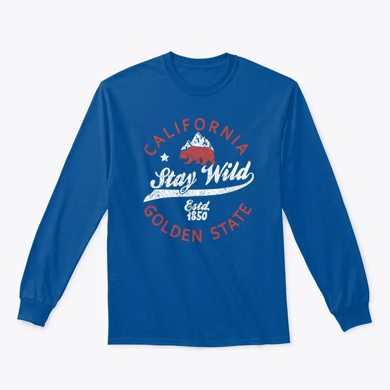 CALIFORNIA: STAY WILD (5+ Colors)