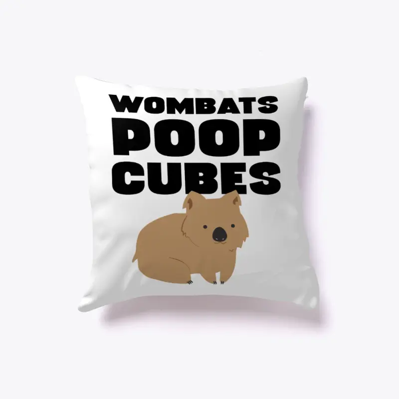 WOMBATS POOP CUBES