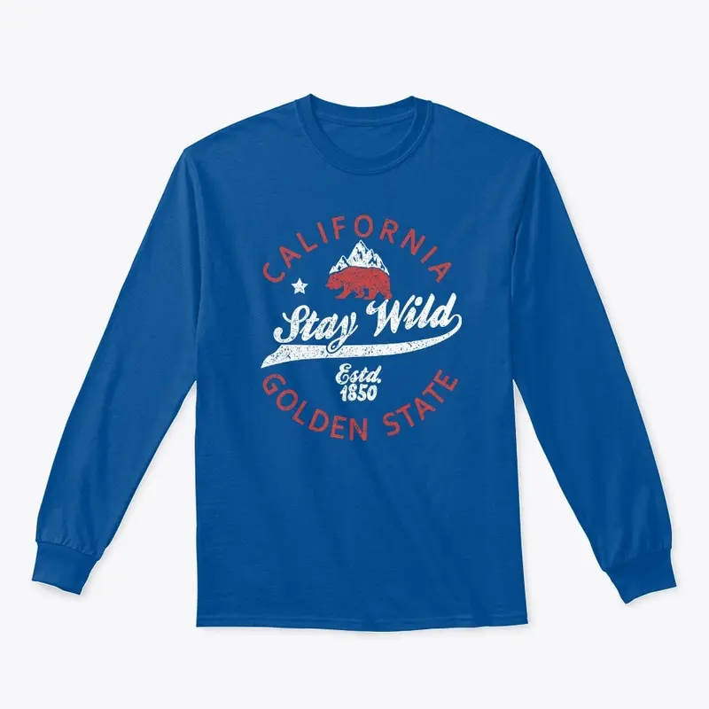 CALIFORNIA: STAY WILD (5+ Colors)