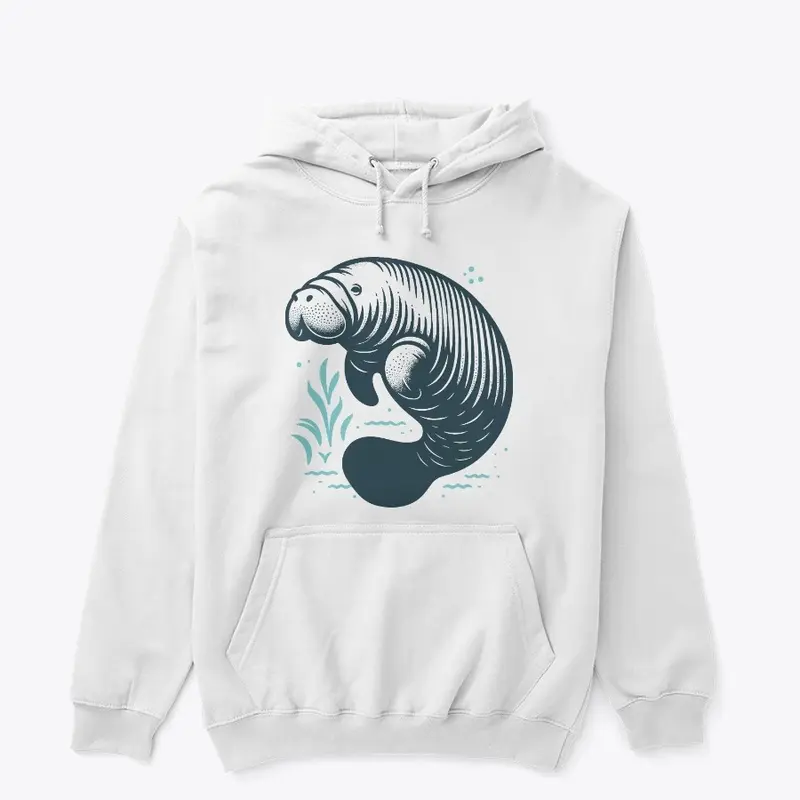 Cute Manatee Graphic