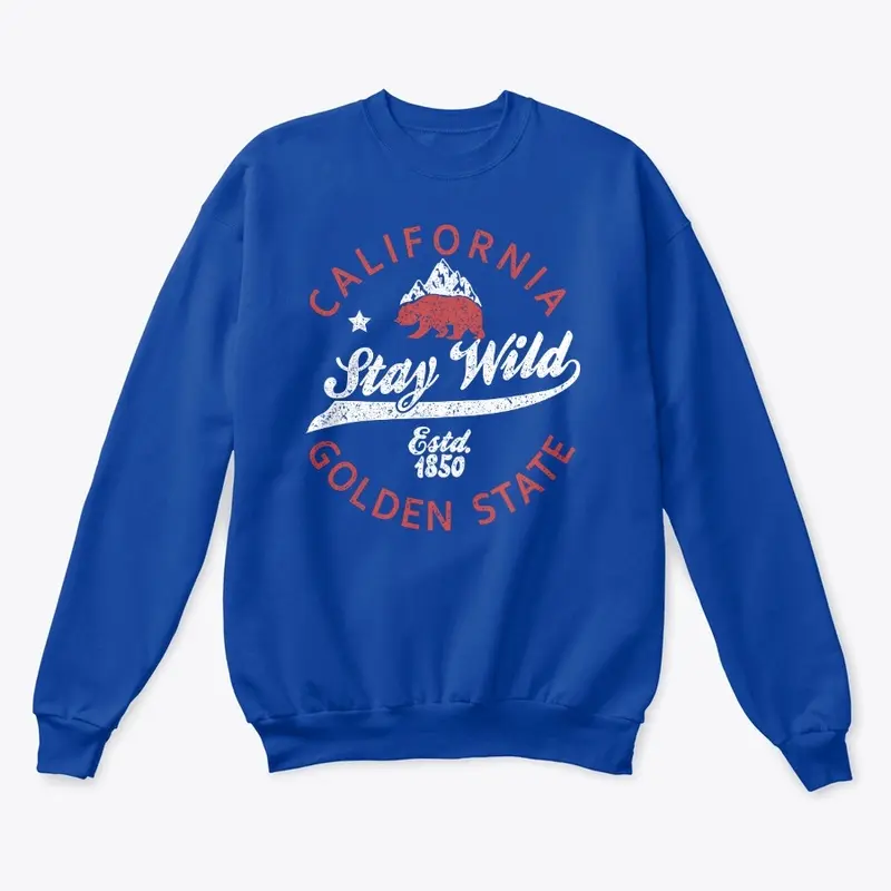 CALIFORNIA: STAY WILD (5+ Colors)